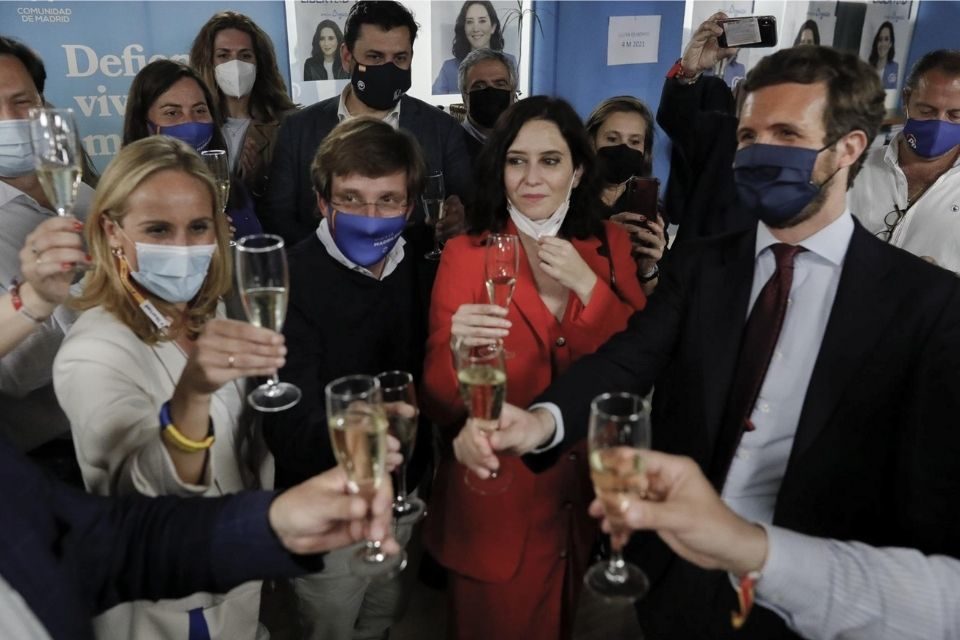 Votar en Madrid Díaz Ayuso