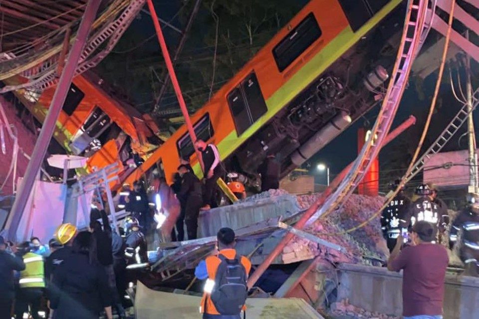 Mexico metro fallecidos 04.05.2021
