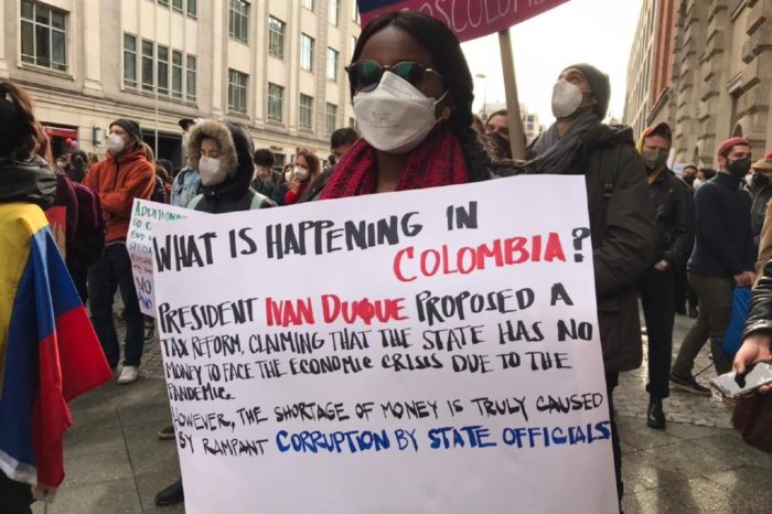 Protestas en Colombia