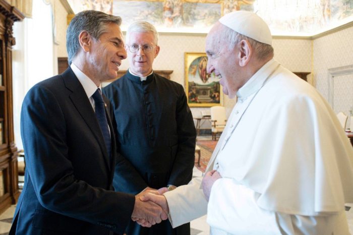 Anthony Blinken EEUU papa Francisco Venezuela