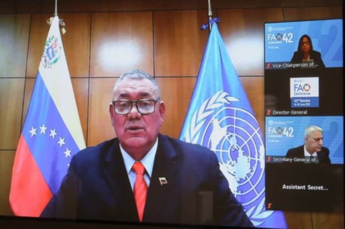 Carlos Leal tellería FAO Maduro EEUU