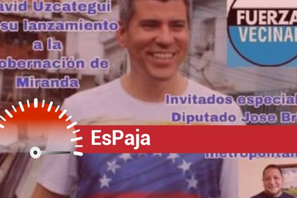David Uzcategui EsPaja elecciones José Brito