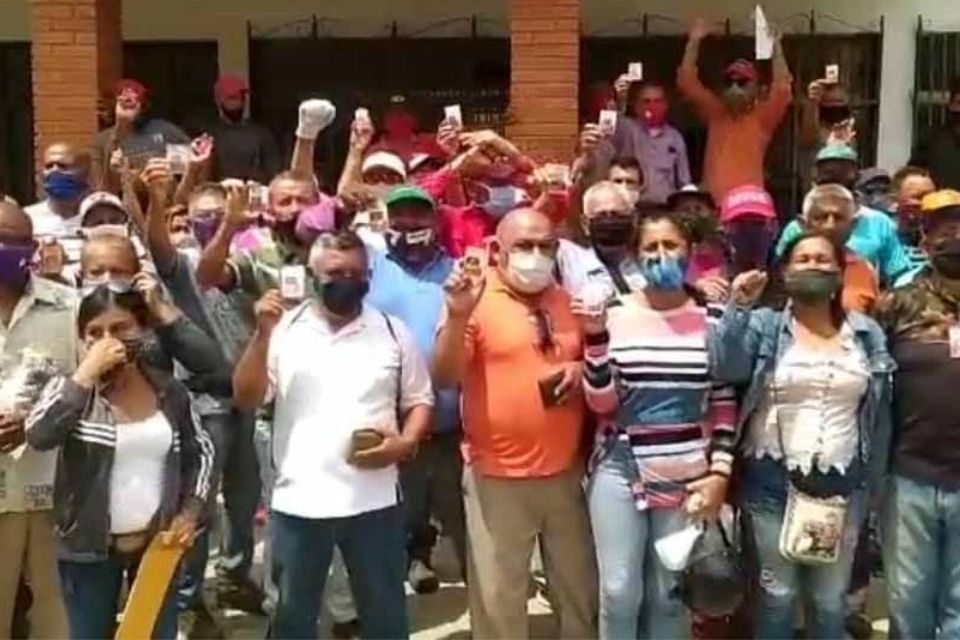 Trabajadores petroleros