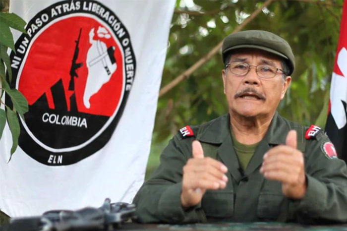Alias "Gabino" anunció su renuncia a la comandancia ELN