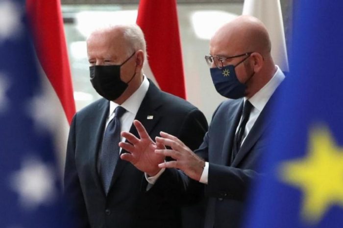 Joe Biden EEUU Charles Michel UE Canadá