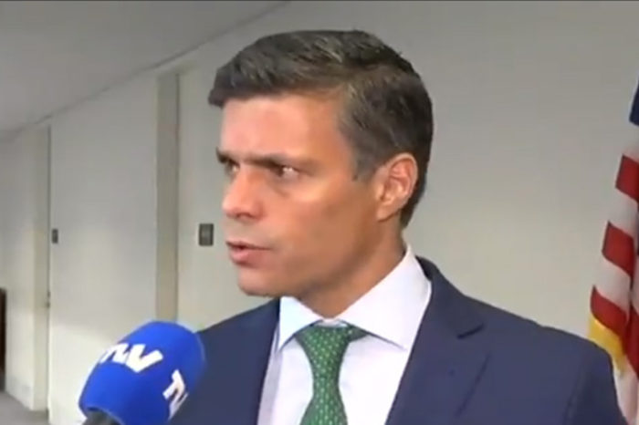 Leopoldo López en EEUU