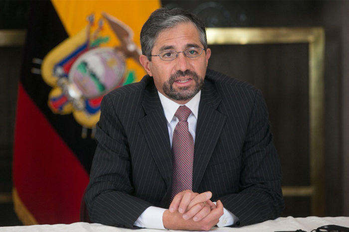 Mauricio Montalvo - canciller - ecuador