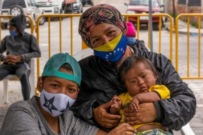 migrantes y refugiados venezolanos