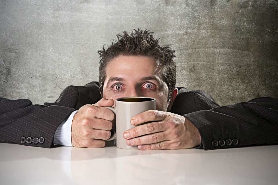 Estás tomando mucho café cuando…