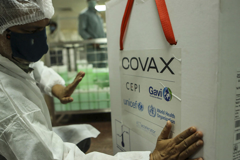 Covax vacunas OPS