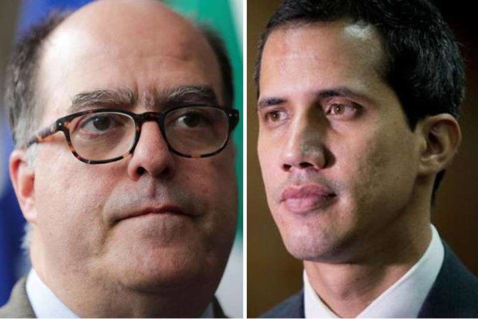Guaidó y Borges