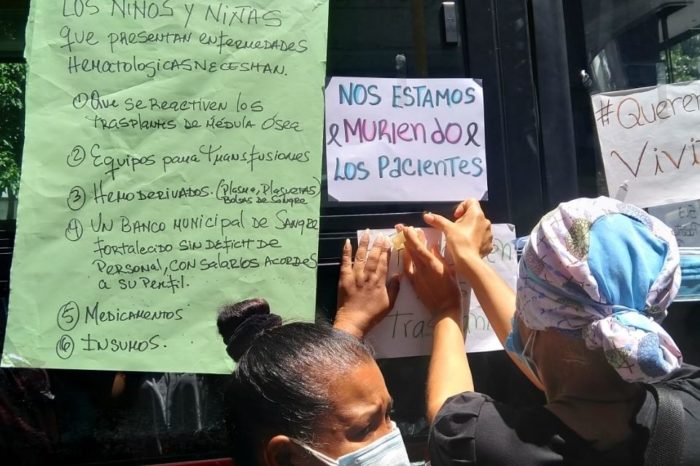 Protesta en el JM de los Ríos
