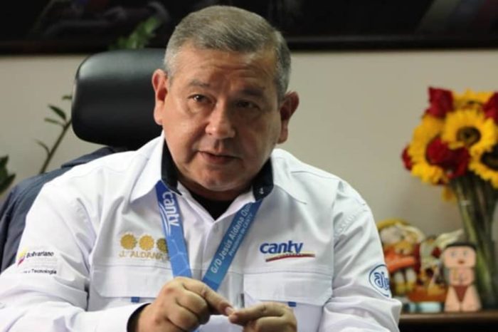 Jesus Aldana presidente Cantv