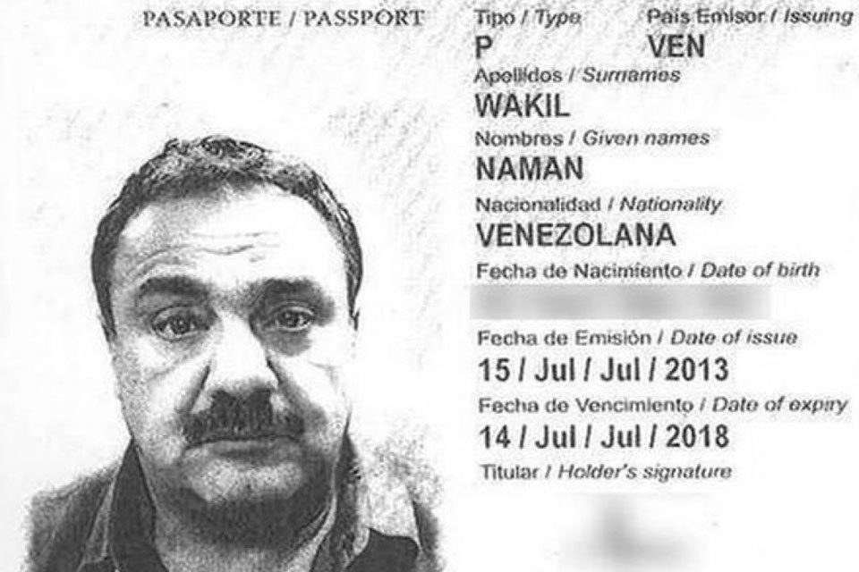 Naman Wakil, cuñado de Carlos Osorio