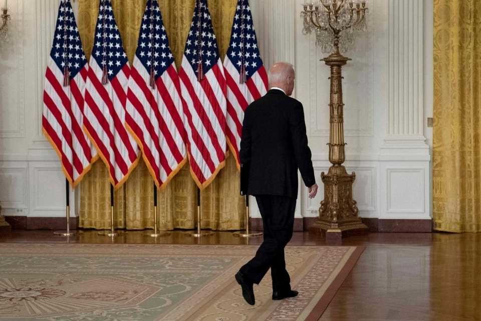 ¿Hacia dónde va Biden? afganistán