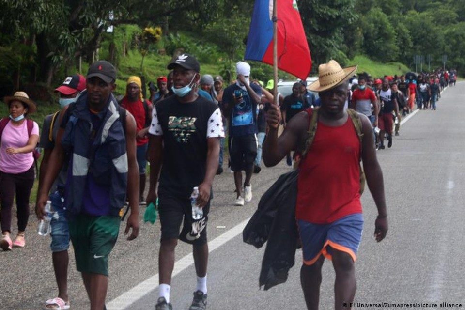 Caravana migrantes México EEUU