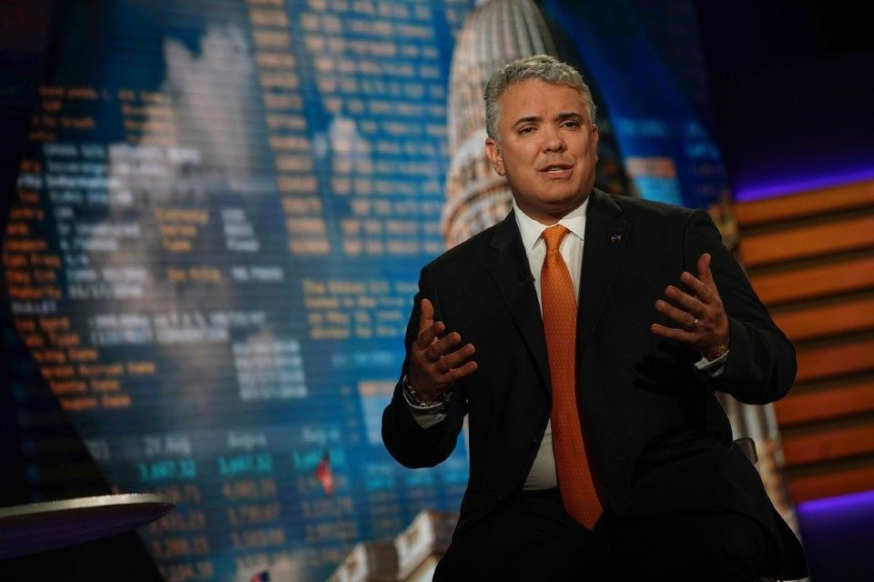 Ivan Duque Colombia Bloomberg