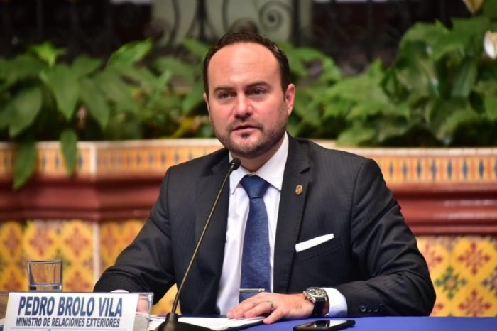 Brolo canciller Guatemala