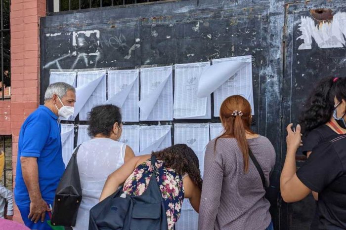 simulacro centros de votación