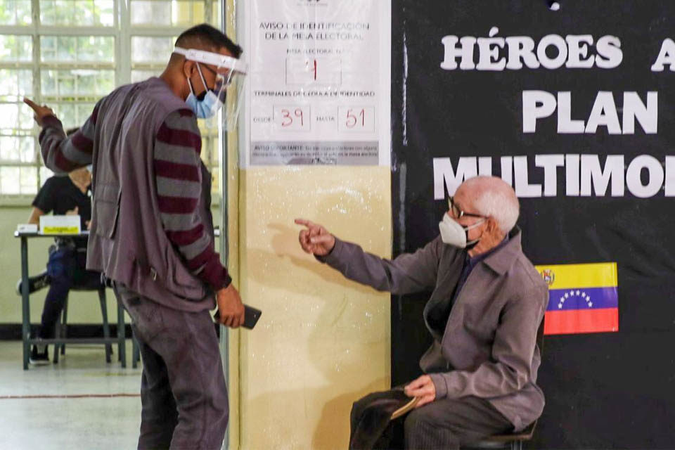 simulacro centros de votación