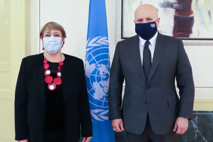 Michelle Bachelet Karim Khan CPI DDHH ONU