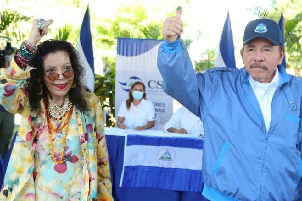 Daniel Ortega Nicaragua Rosario Murillo