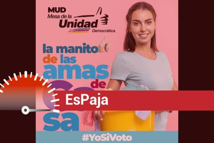 Espaja propaganda falsa MUD