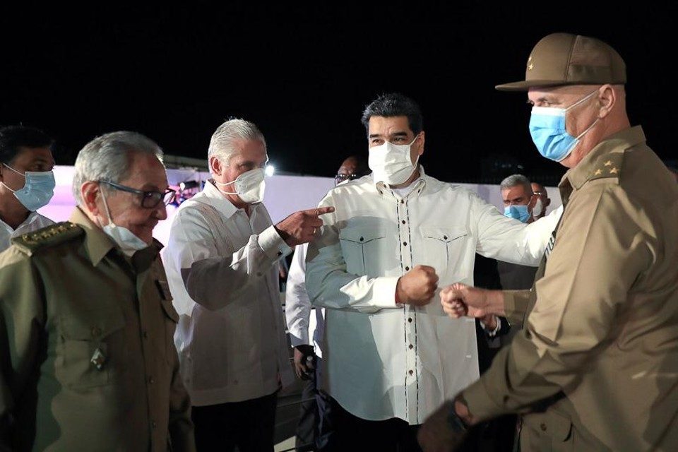 Maduro Cuba Díaz Canel Raul Castro