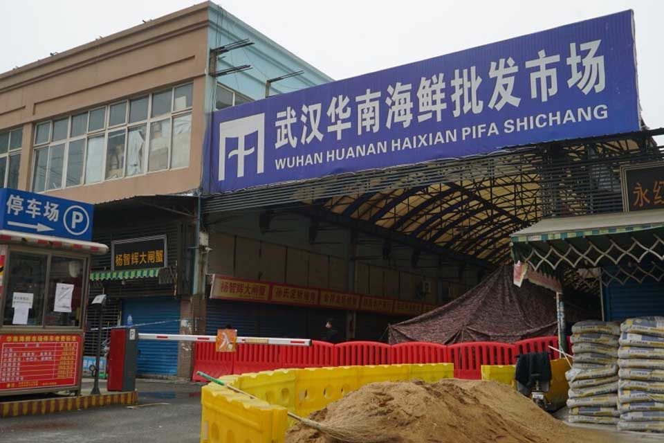 Mercado de Wuhan China