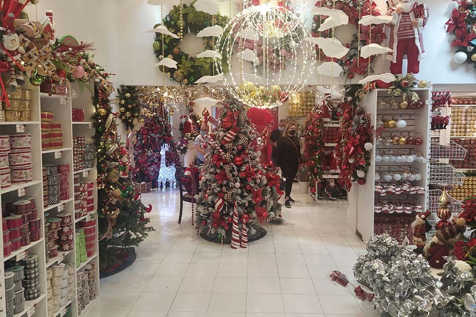 Navidades en tiendas de Las Mercedes