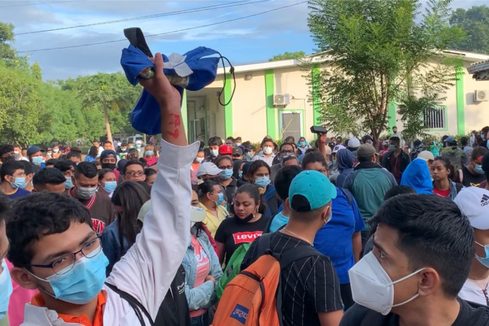 VOa nicaragüenses frontera Honduras Nicaragua
