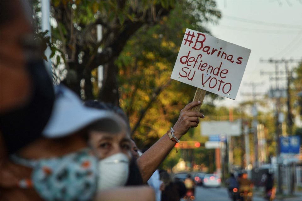 en Barinas defiende su voto elecciones regionales CNE electoral
