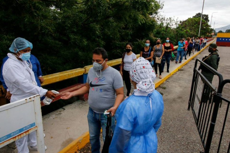 Migrantes venezolanos