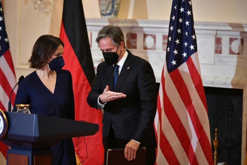 Blinken Annalena Baerbock Alemania EEUU Ucrania