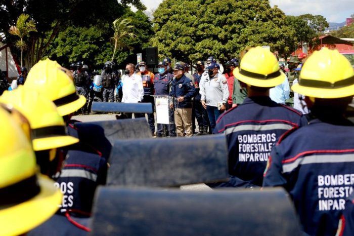 Bomberos incendios forestales incendio Remigio Ceballos