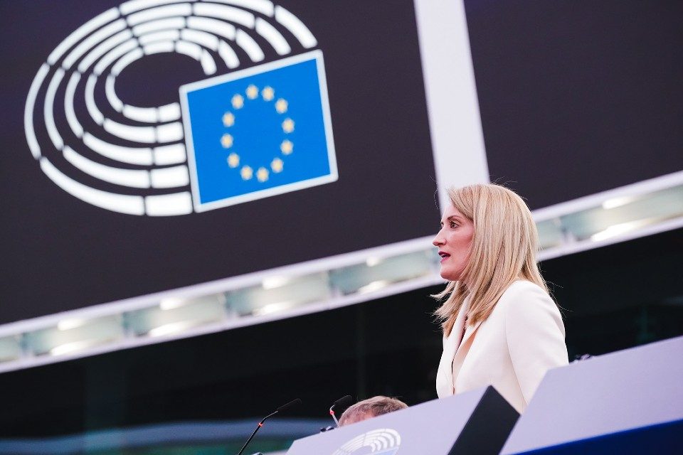 Roberta Metsola Parlamento Europeo