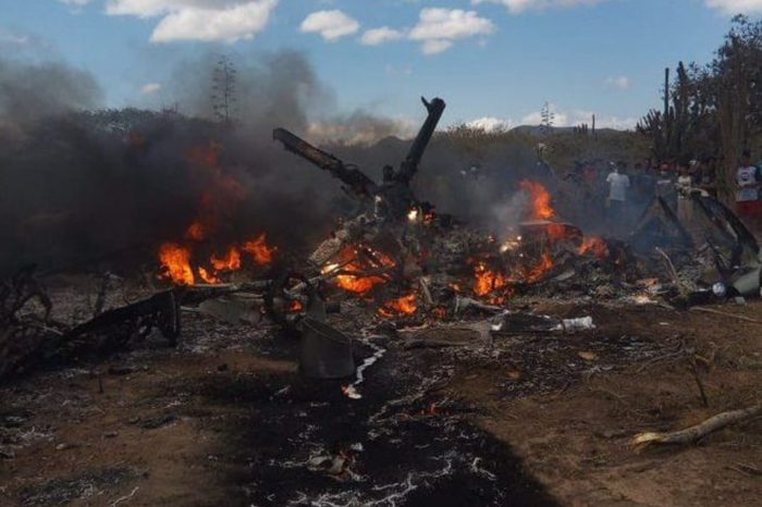 Helicóptero Lara siniestro 22.02.2022