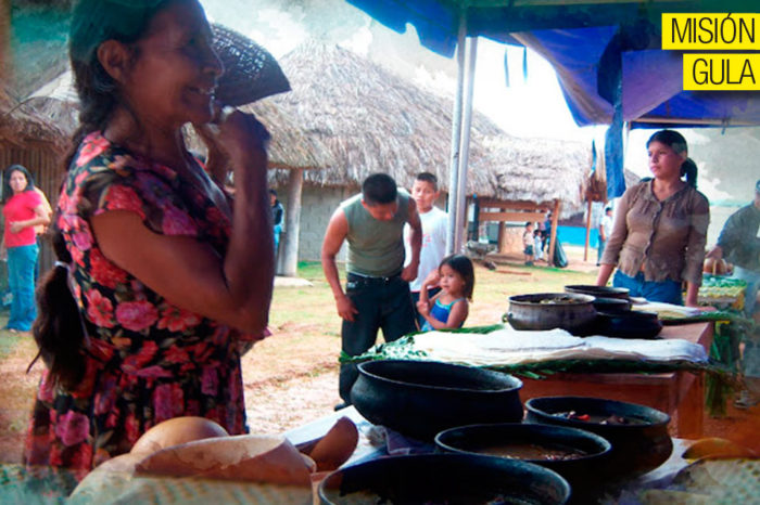 La comida en la mitología pemón