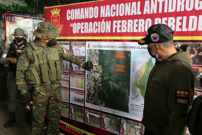 Sunad destruye otro laboratorio con ocho toneladas de cocaína en zona fronteriza del Zulia