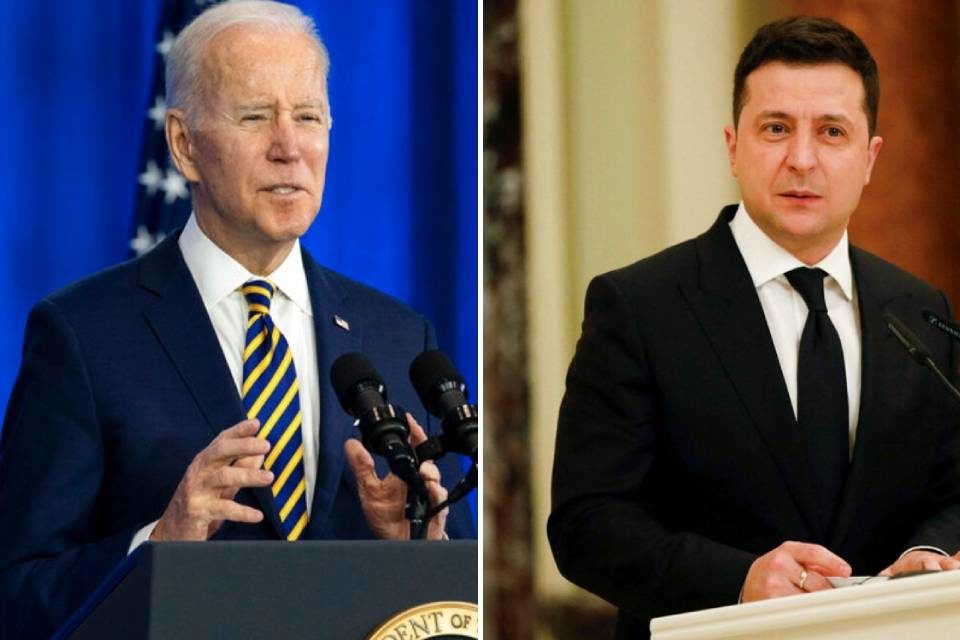 Biden - Zelenki EEUU, Ucrania