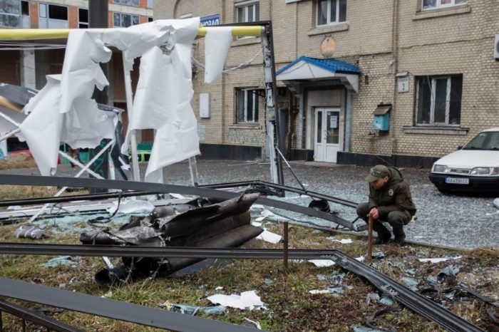 Ucrania bombardeo ucranianos