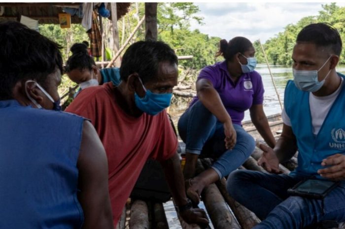 migrantes venezolanos en Guyana