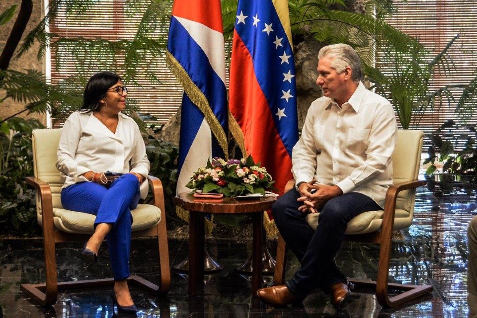 Delcy Diaz canel Cuba