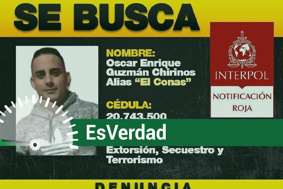 EsPaja hombre buscado Guzmán