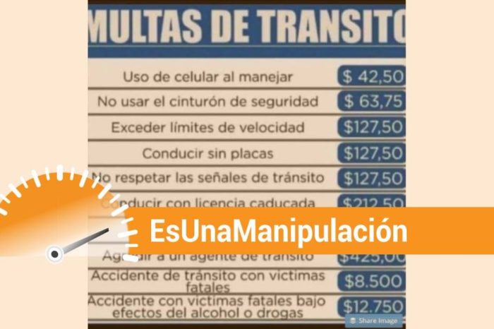 EsPaja multas de tránsito fake
