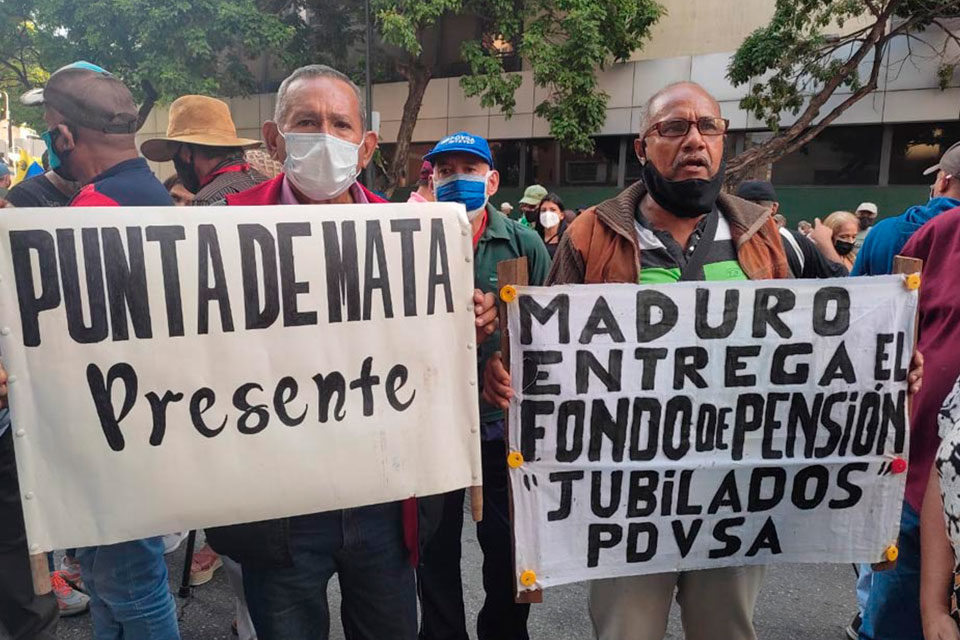 Pensiones, jubilaciones y salarios Pdvsa