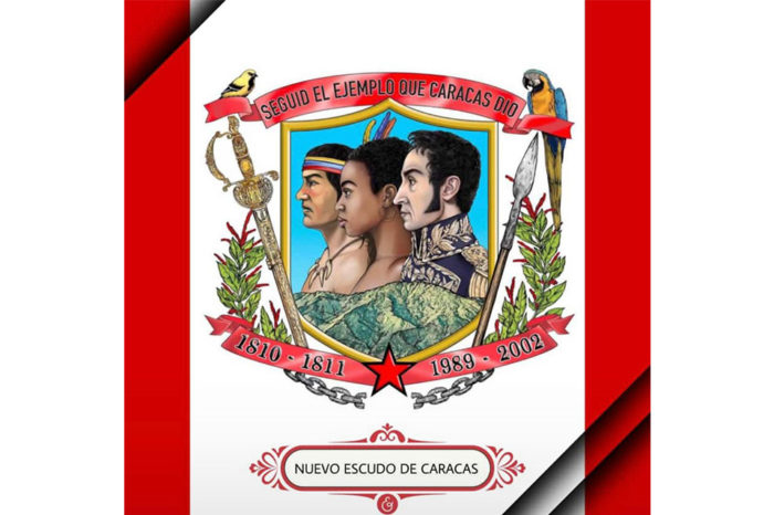 Nuevo escudo de Caracas