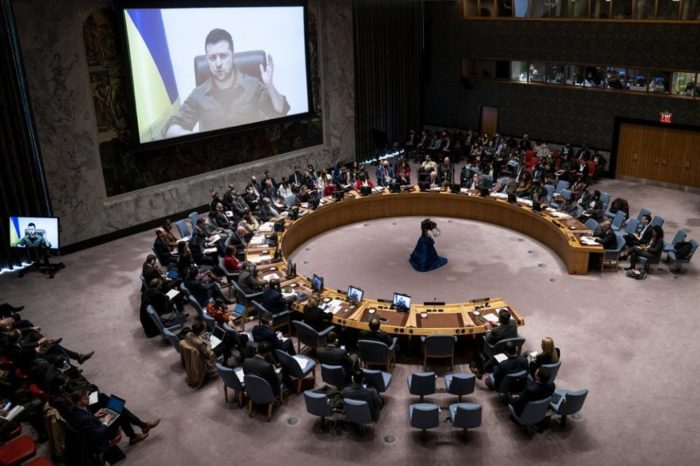 Zelenski Ucrania Consejo de Seguridad ONU Guyana
