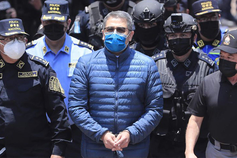 expresidente de Honduras Juan Orlando Hernández