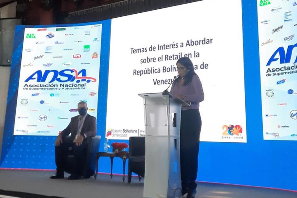 Delcy Rodríguez habla de precios acordados